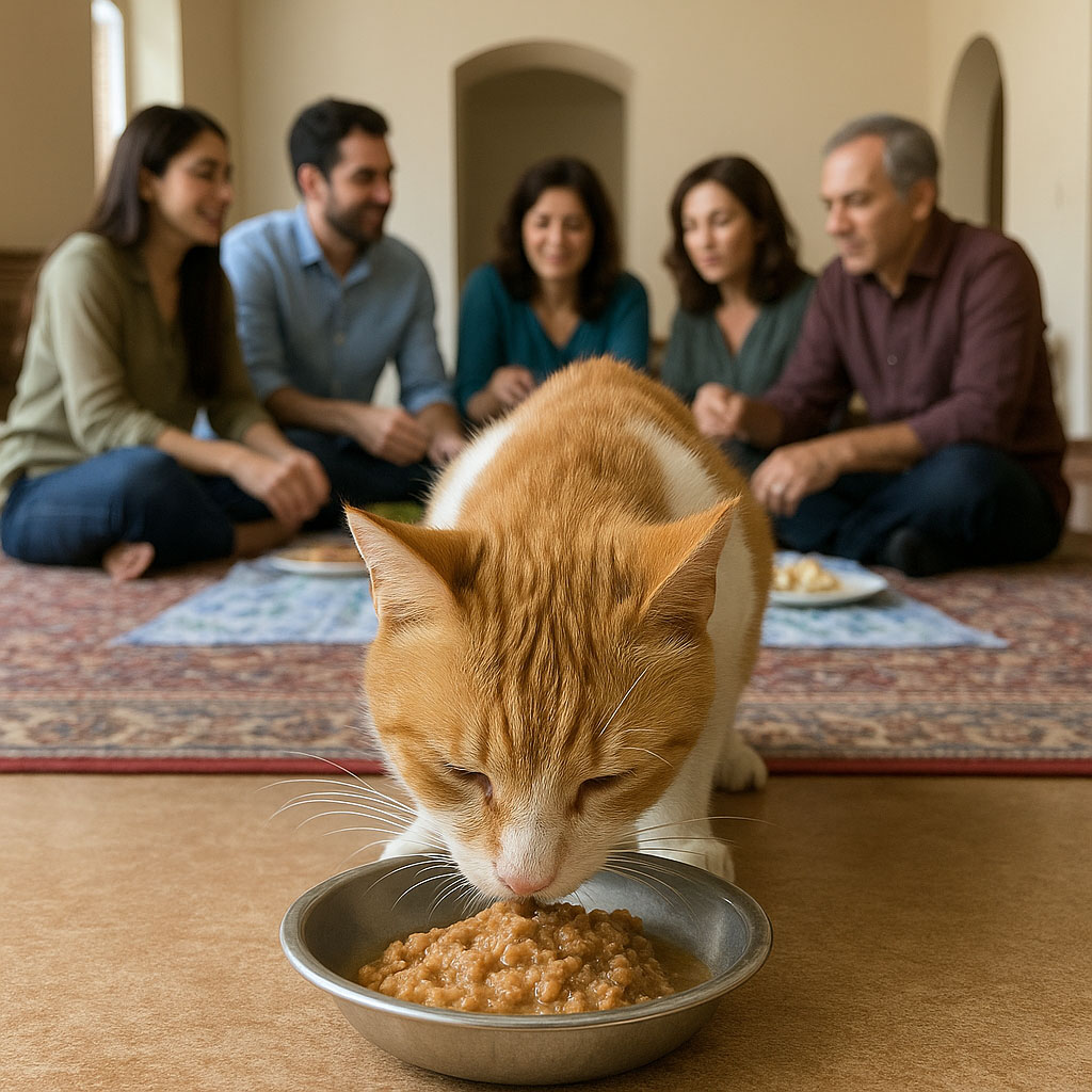20250709_1909_Cat-Dining-Noon_simple_compose_01jzqxd7anf82r00ha9vqcprv3